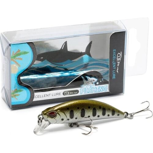 Wobblers Fishing Lures Deep Trolling dw63 Minnow Pesca Sinking With Box Hard Bait Mini Set Box Japan Hard Bass Artificial Bait