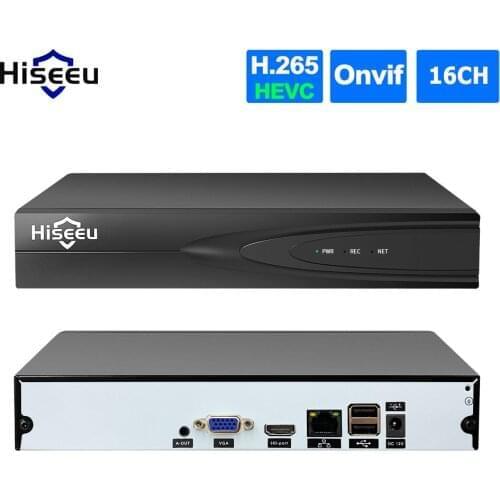 16CH Channel 1080P NVR Network Video Recorder Support for CCTV Security Surveillance System (Hard Drive Not Included)