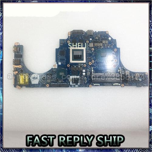 SHELI FOR Dell Alienware 15 R2 17 R3 Laptop Motherboard notebook pc CN-0DVV6W 0DVV6W DVV6W LA-C912P i7-6700HQ GTX970M test ok