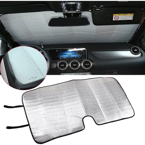Front Windshield Sun Shade Sunshade Visor For Benz B GLB Class W247 X247 2019-2020