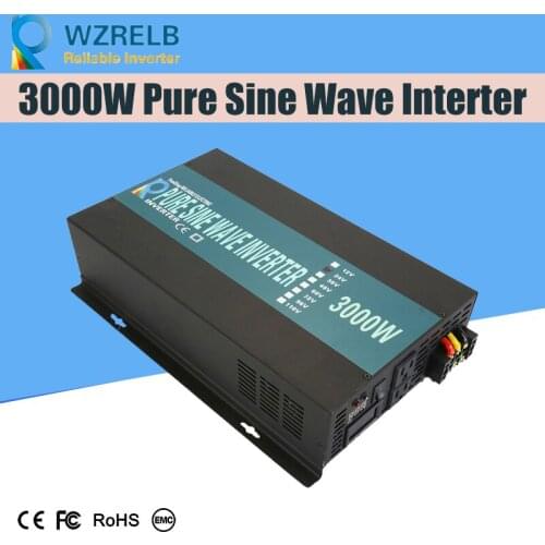 High Quality 3000W Inverter High Frequency Inverter with Pure Sine Wave Output and Charging Function off Grid Safe Car Inverters