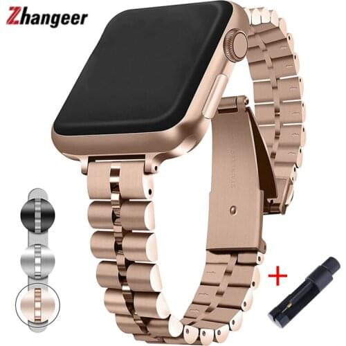 Women Bracelet for Apple Watch SE 40mm 44mm Band Series 6/5/4/3/2/1 Slim Stainless Steel Wrist Strap for iWatch SE 6 Wristbands