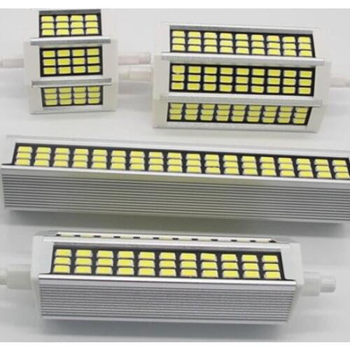 10W 20W 25W 30W R7S LED lamp 78mm,118mm,135mm,189mm 220V SMD5730 LED Bulb Light r7s J118 J78 Tube Replace Halogen Floodlight