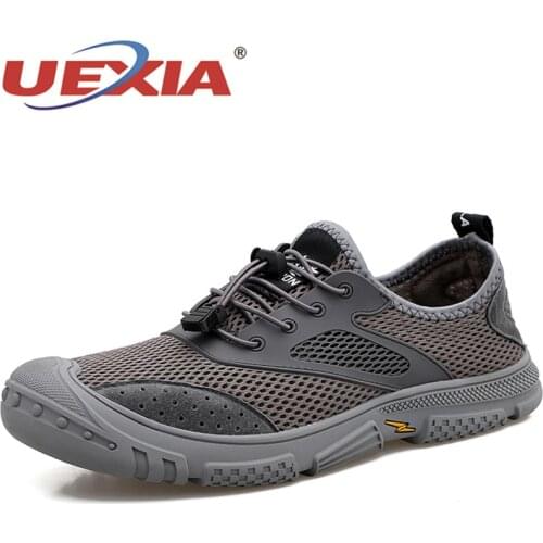 2021 Mens Shoes Plus Size 46 Breathable Sport Sneakers Lace Up Outdoor Sport Comfort Casual Walking Athletic Training Footwear