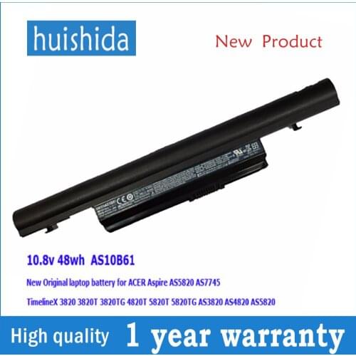 10.8 V 48wh AS10B61 New original laptop battery for Acer TimelineX 3820 3820T 3820TG 4820t 5820 aspire AS5820 AS7745 series