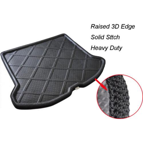 Auto Car Rear Trunk Liner Cargo Floor Tray Hatch Boot Mat Carpet For 2009-2017 Volvo XC60 Car Accessary