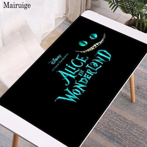 Cheshire Cat Large Mouse Pad Accessories PC Gamer XXL Lockedge Gaming Mousepad Anime Keyboard Desk Mat Laptop Mouse Palm Rest