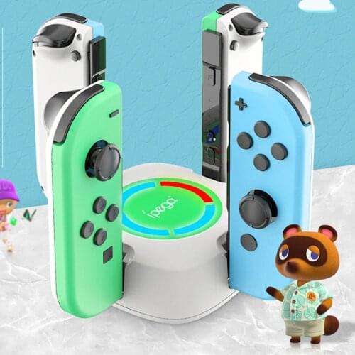 Ipega 4 In 1 Charging Dock Station Charger Stand for Nintend Switch Joy con Controller Joycon Gamepad Docking Station Stand