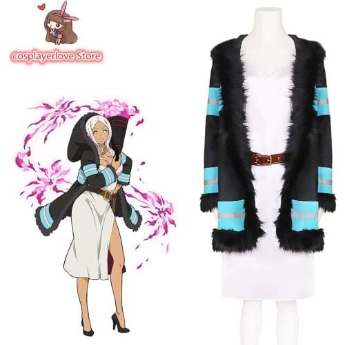 Fire Force Enen No Shouboutai /Enn Enn no Shouboutai Princess Hibana Cosplay Custom Made costume Halloween Christmas Costume