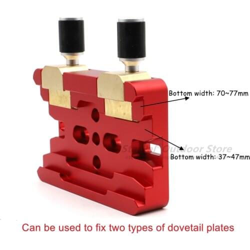 B226 New Version -Dual Losmandy/Vixen Plate With Brass Screw and 2 Locking Screws