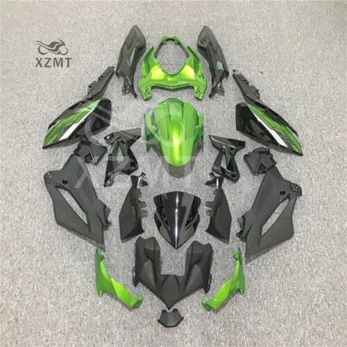 Bodywork Fairing Body Kit for KAWASAKI Z Ninja 400 2018 2019 2020 Z400 Ninja400 Green Black 18 19 20