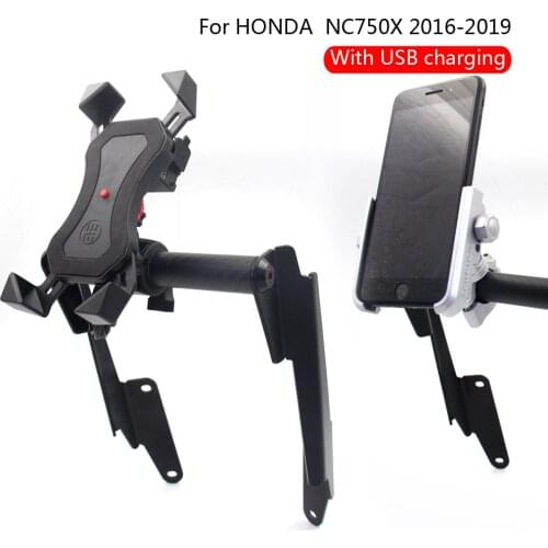 For HONDA NC 750X NC750 2016-2019 Motorcycle Accessories Stand Holder Phone Mobile Phone GPS Plate Bracket