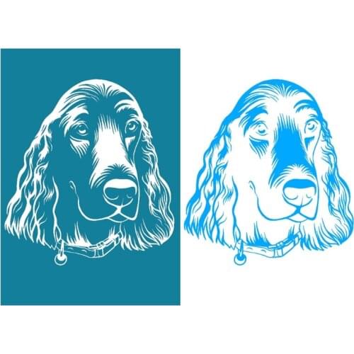 Cute Dog Self-adhesive Screen Printing Template Net Transfer For DIY T-shirt Pillow Textile Painting Handmade Supplies