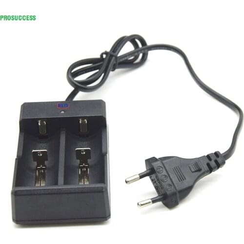 2 slots LED display Battery Charger For 18650 18350 14500 16340 Rechargeable Li-Ion Batteries EU US Plug battery charger