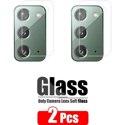 2Pcs Camera Len Protective Glass For Samsung Galaxy S20 FE S21 Plus S10 S10E Note 20 Ultra 10 A02S A12 A21S A22 A32 A52 A72 Film