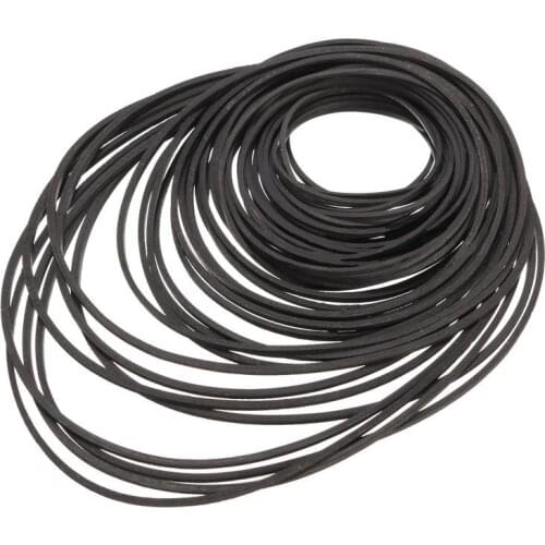 100pcs Universal Mix Cassette Tape Machine Belt Assorted 40-135MM Belt Assorted