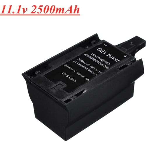 11.1V 2500mAh 20c Lipo Battery For Parrot Bebop Drone 3.0 Quadcopter Spare Parts 11.1v 1600mah Replacement Battery 1pcs
