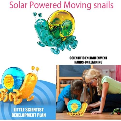 2021 DIY Solar Powered Moving Toy Kit Children Educational Gadget Hobby Teaching Fun Gadget Toy Gift For Chilrends Boys Girls