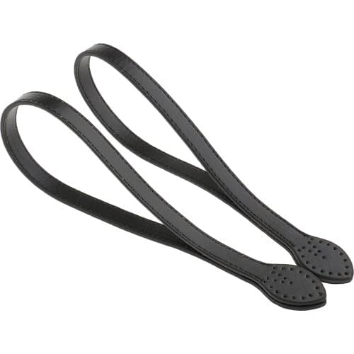 2x 60cm PU Leather Shoulder Bag Strap Handle Belt for DIY Tote Crossbody Handbag