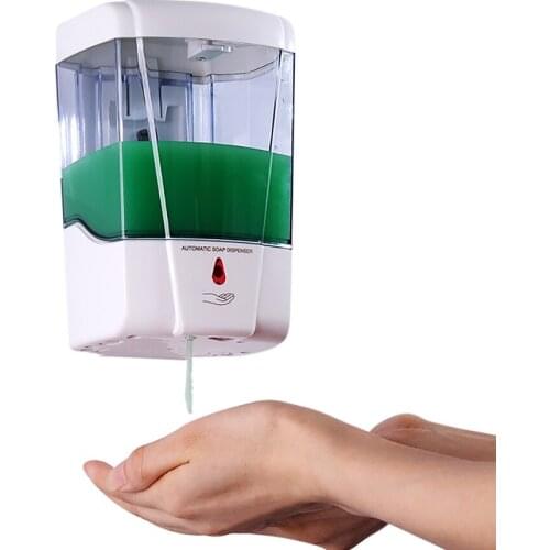 700 ML Automatic Soap Dispenser Touchless Infrared Motion Sensor Wall Mount Hand Sanitizer Dispenser For Home Kitchen Hotel