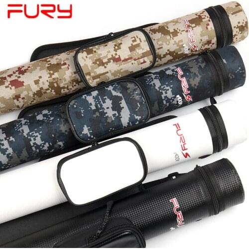 Fury 2*2 Pool Cue Case Billiard Accessories Black White Green Camouflage Color 84cm Length China