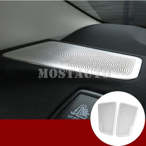 For BMW 5 Series G30 G31 Inner Rear Seat Speaker Frame Cover Trim 2017-2020 2pcs Car Accessories Interior Car Decor Car Trim