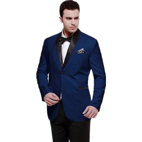 Men Formal Two Pieces Suits Tailor Made Formal Slim Fitted Well Groom Men Wedding Tuxedos Plus Size Customized (Jacket+Pant)