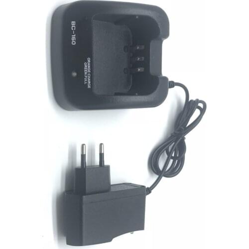 BC-160 Desktop Battery Docking Charger BC160 for ICOM A14 F16 IC-F26 F3026 F4026 F33GS F3011 F4011 F14 F3021 BP-232 E65A Radio