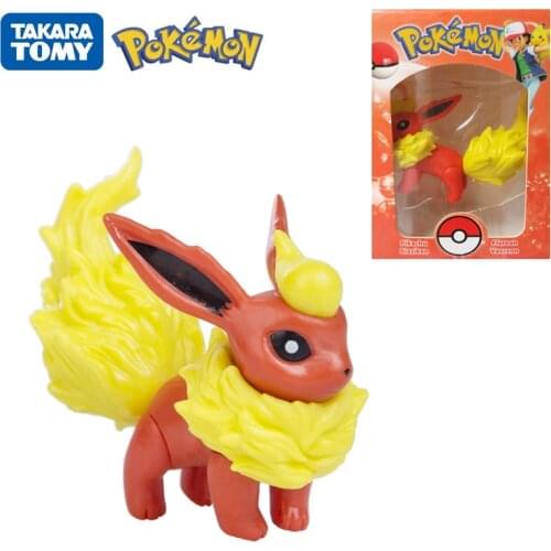 5-10CM Pokemon figures toys Flareon ブースター Pikachu Charizard Action Figure Model Pokemon Doll PVC Toy Birthday Gift For Kids