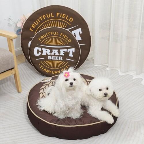 Dog Mat Bed Oxford Cloth Summer Use Thick Puppy Pet Sleeping Bed Nest Top Quality Waterproof Cooling Cat Bed Kennel