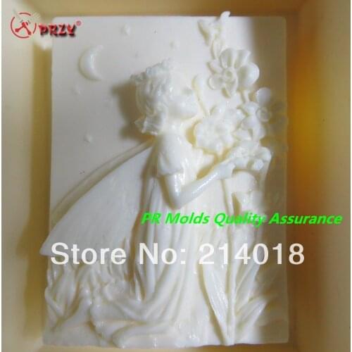 Beautiful faery modelling silicon soap mold animal fondant Cake decoration mold High-quality Handmade soap mold NO.:SO401