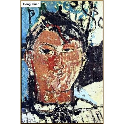 Square/Round Diamond Painting "Abstract Colorful" Woman Cross Embroidery Rhinestone 5D DIY Mosaic Color Art Deco Gift