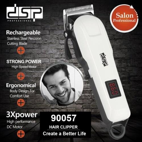 Powerful Adjustable Hair Clipper Professional Electric Cordless Hair Trimmer Beard Electric Hair Cutting Machine Haircut for Men