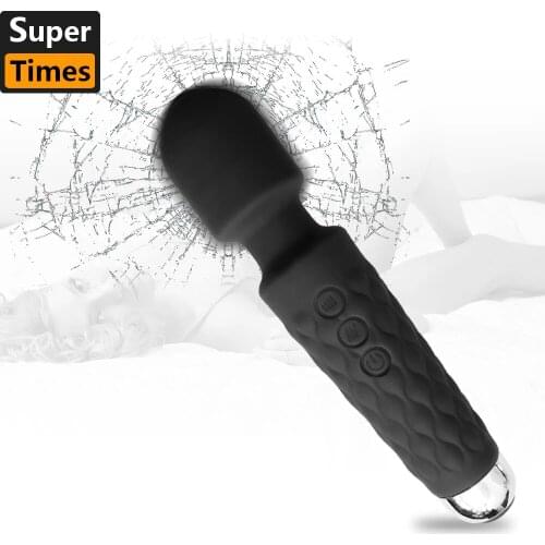 Powerful AV Magic Wand Vibrator Female Sex Toys for Women Clitoris Stimulator Dildo Masturbator Massager Sex Shop Toys for Adult