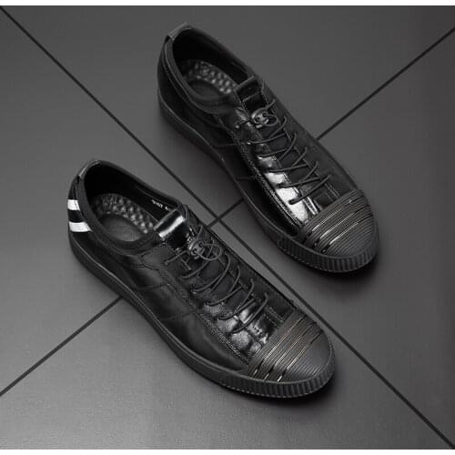 Mens Casual Wear Man Shoes Casual Men Black Zapatos Hombre Cuero Fashion Shoe Leather Sneakers De Mens Moccasins Sport