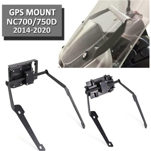 NEW Motorcycle For HONDA NC700D NC 700 D Front Phone Stand Holder Smartphone Phone GPS Navigaton Plate Bracket 2014-2020