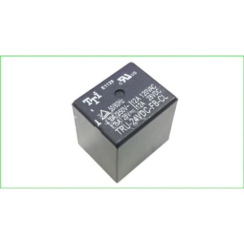 General-purpose relay TRU-24VDC-FB-CL/10A small and medium-power plug-in PC board general anti-theft device 24V