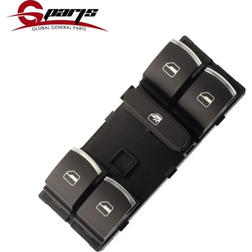 Front Left Power Electric Mirror Control Window Switch For VW Golf MK5 Jetta Passat B6 959 857 5ND 959 857 5ND959857