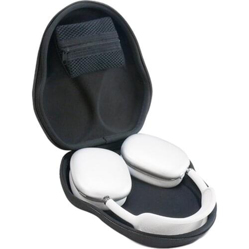 Dustproof Wireless Headphone Storage Container with Mesh Pouch for AirPods Max