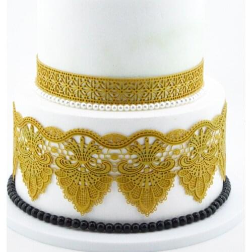 Wedding birthday cupcake decorating lace mat cake decorating mold gum paste cupcake diy baking tools