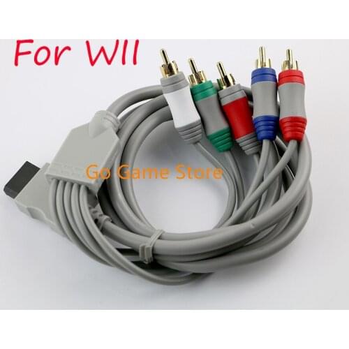 1pc For Nintendo Wii high quality Component HD HDTV AV Adapter Cable Audio Video 5 RCA
