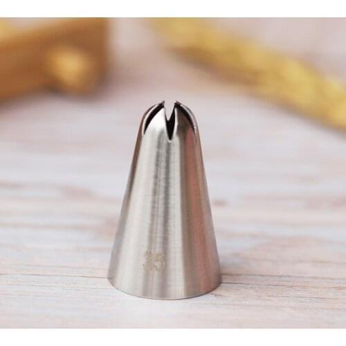#35 Icing Tip Nozzle Cake Decorating Tip Stainless Steel Icing Fondant Piping Decorating Nozzle Baking & Pastry Tools
