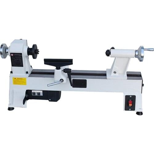 550W Woodworking Machinery Mini Lathe Machine Tool Home Woodworking Lathe Multifunctional Woodworking Lathe Machining Center
