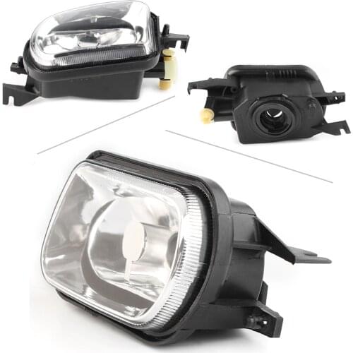 Auto Car Front Fog Light LED Driving Light Housing Cover For Mercedes Benz W203 C-Class W209 W215 R230 R170 Right/Left
