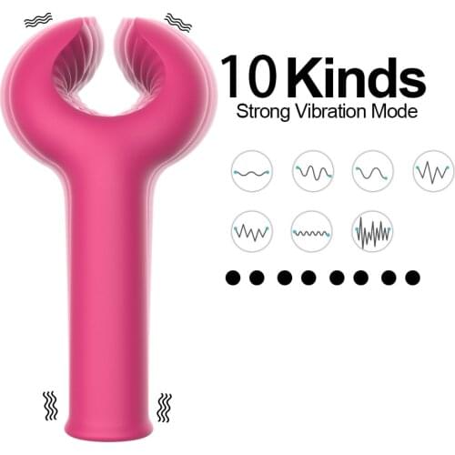 Men Cock Ring Vibrator 10 Speeds Penis ring Massager Delay Ejaculation Sex Shop Sex toys for couples Clitoris Nipple Stimulator