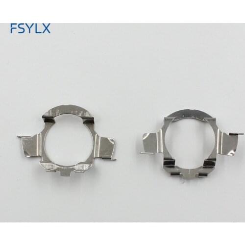 FSYLX H7 LED Metal clip retainer adapter holder adaptor for Buick Regal La Crosse Excelle Hideo H7 LED headlight bulb for VW