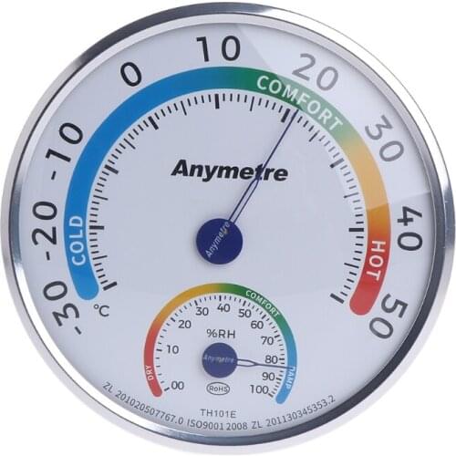 Indoor Outdoor Wet Hygrometer Humidity Home Thermometer Temp Temperature Meter