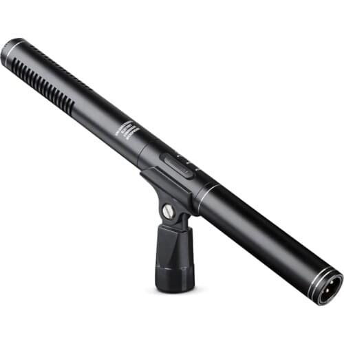 Condenser Interview Microphone DSLR Shotgun Mic for Digital Camera Canon Nikon Sony Pentax Panasonic Olympus Samsung Casio