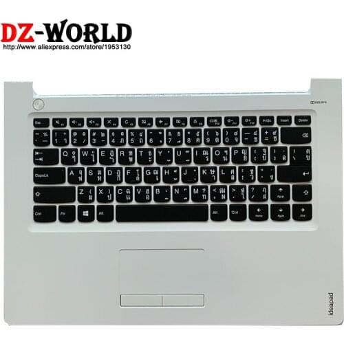 New TH Thai Keyboard With Touchpad Shell C Cover Palmrest Upper Case for Lenovo Ideapad 310-14 IKB ISK Laptop 5CB0M29391
