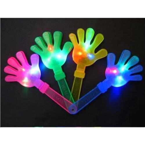 100PCS wholesale LED Concert clap / Hand clapper with flash party favor gifts